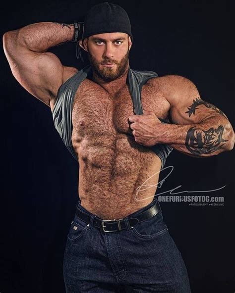 big hairy muscle